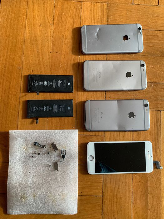 Apple iPhone 6 6S części ekran bateria szkło szybka dotyk 6/6s plus 7