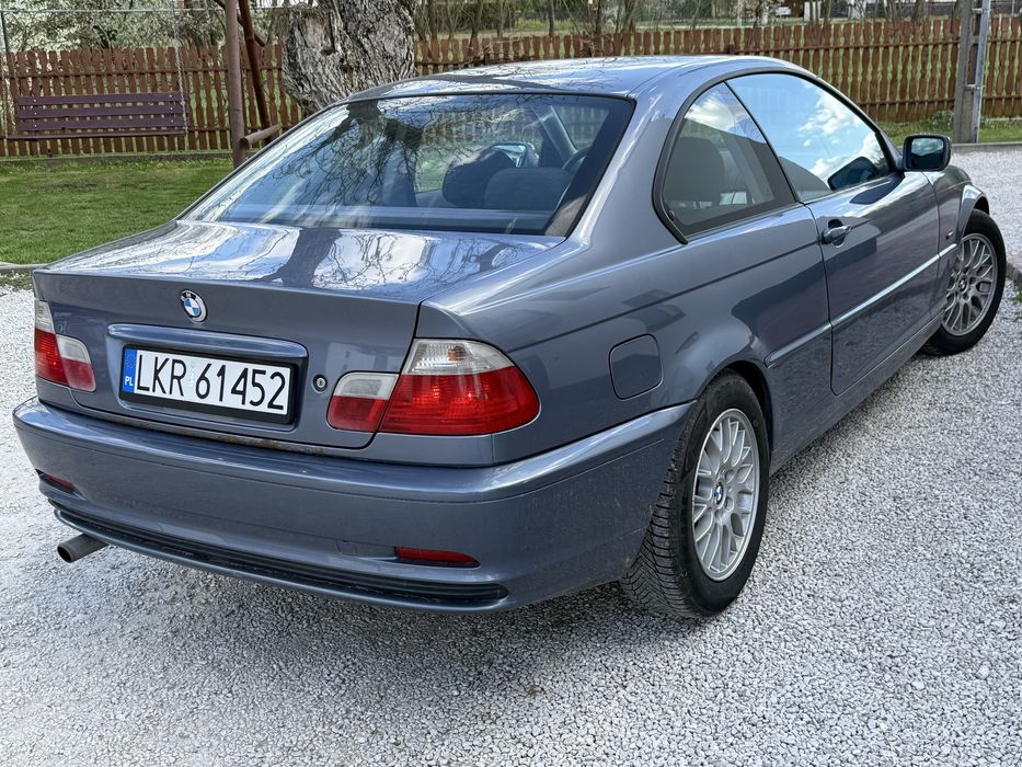 Bmw e46 coupe 2.0 lpg / 2002r / ZDROWA BUDA / SZYBERDACH / 4x el szyby /