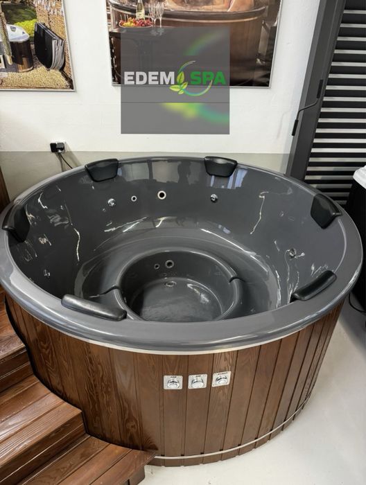 Спа купель! Чан на дровах! Чан з джакузі! Баня офуро!