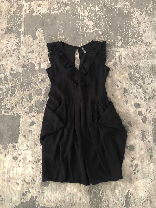 sukienka damska wieczorowa czarna r s/m