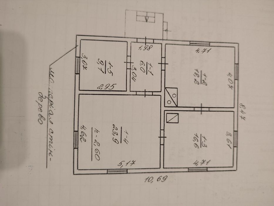 Продається будинок з ділянкою в с.Липівка