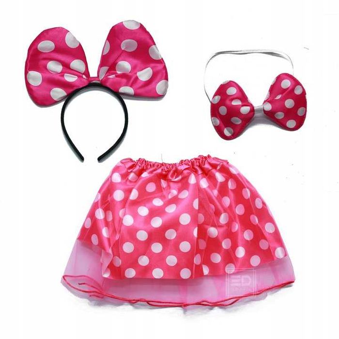 Strój MYSZKA MINNIE Kostium Myszka Mini RÓŻOWY