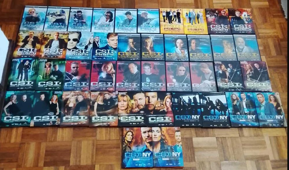 CSI (15 temporadas) - coleção completa - DVDs originais64729514759427120