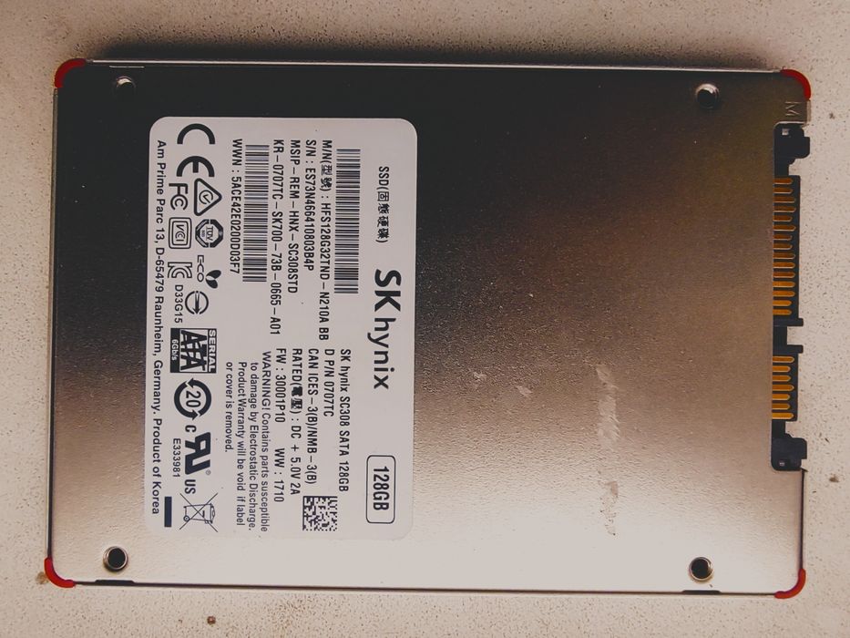 SSD SC Hynix SC309  MLC, з великим напрацюванням
