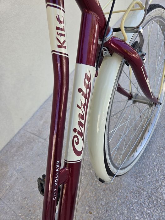 Bicicleta Cinzia Kilt clássica com pouco uso
