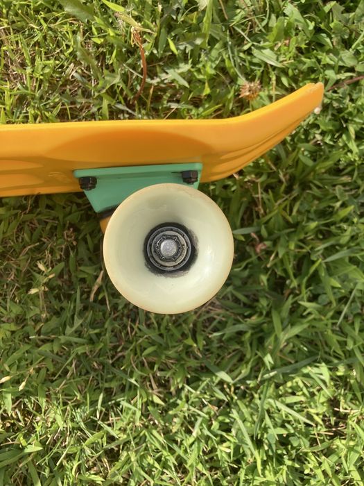 Penny Board/ mini skate amarelo da Oxelo