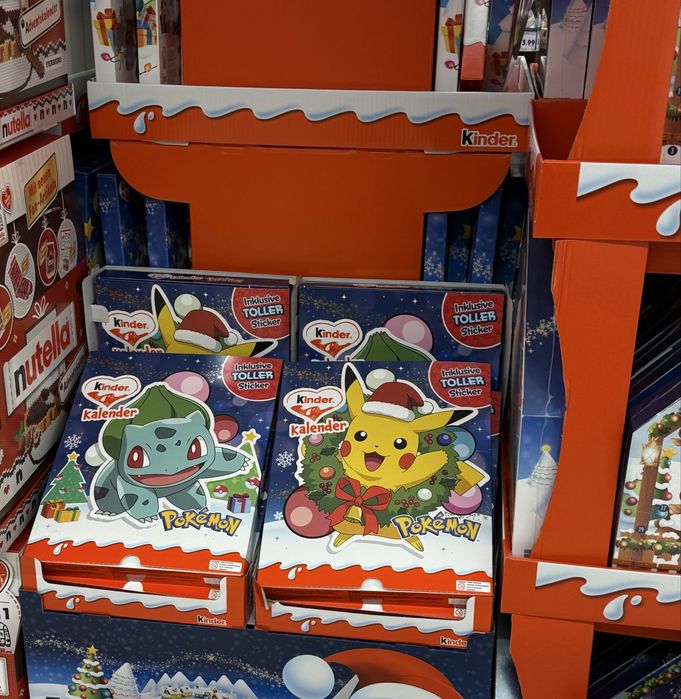 ОПТ, ГУРТ, РОЗДРІБ! Кіндер Адвент- календарь, Milka, kinder