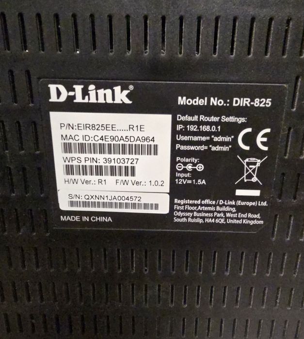 Router D-Link DIR-825 – sprawny, Wi-Fi 2,4/5 GHz, gigabitowy Knurów ...