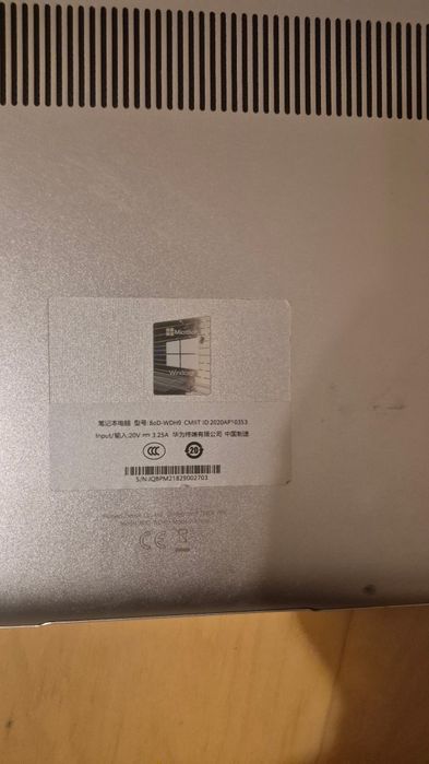Laptop Huawei MateBook D15