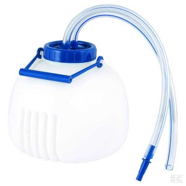 Separator do mleka, 8 l, w komplecie z przewodami, CanAgri