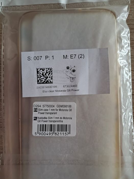 Etui do telefonu Motorola G8 power. SpongeBob