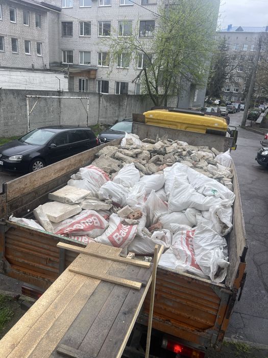 Вивіз сміття Газель, бус, Зіл, Камаз, Маз.