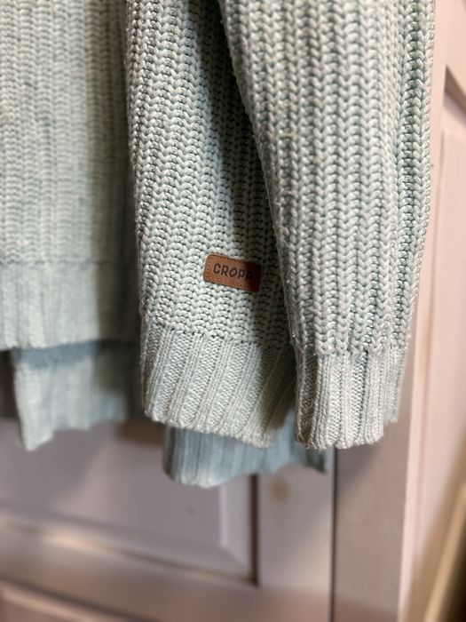 Turkusowy sweterek Cropp XL