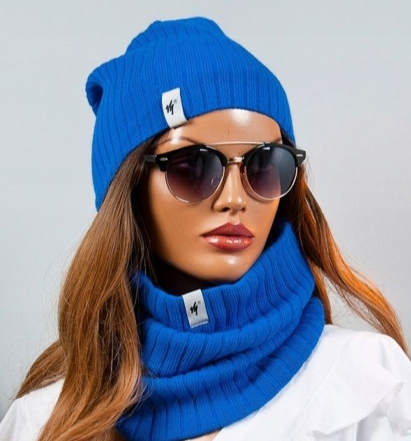 Komplet czapka+ komin