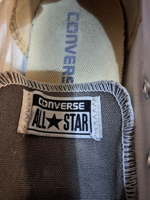 Trampki Converse  szary niskie All Star 38