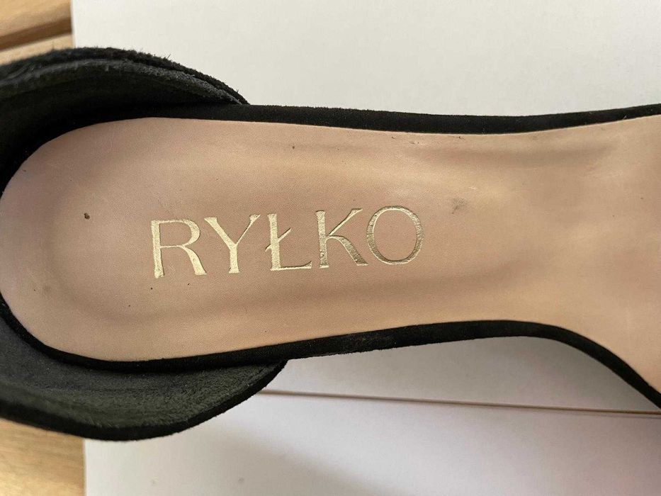 Sandały damskie czarne Ryłko roz 40