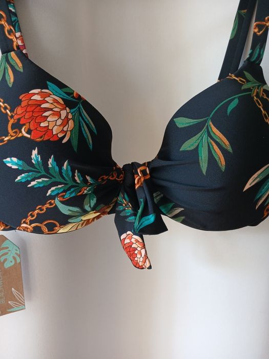 Góra od stroju kąpielowego biustonosz bikini Calzedonia 80A/75B/70C