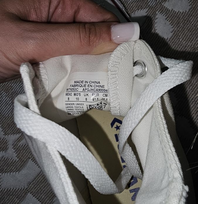 Converse AllStar Cano Alto