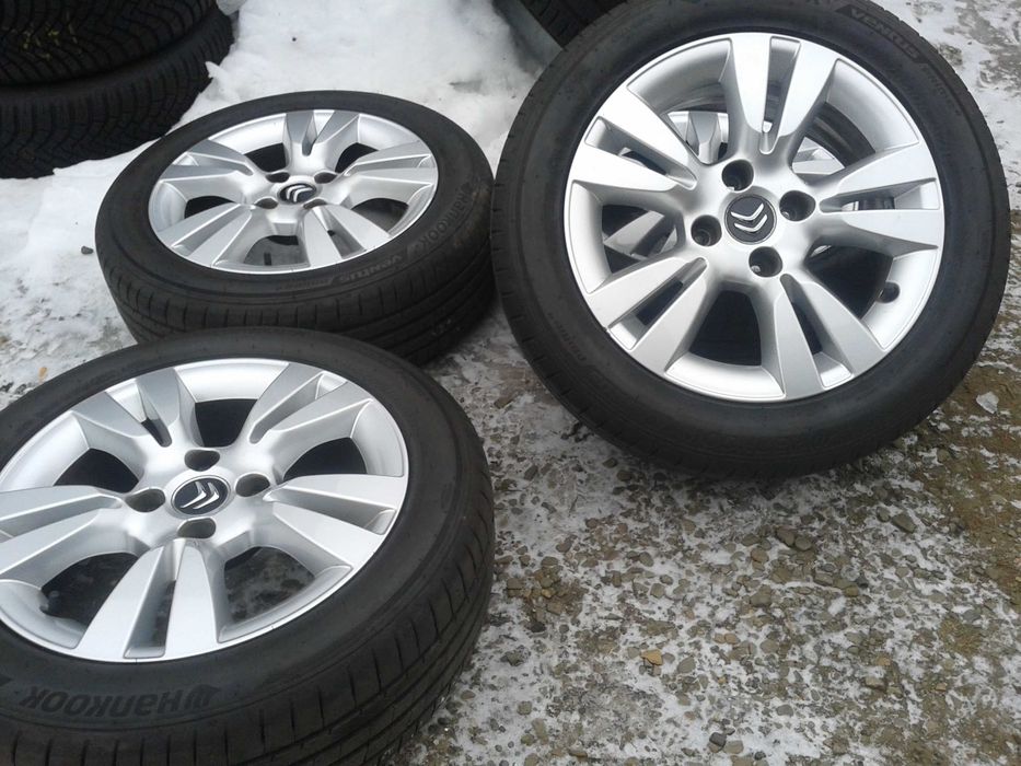 oryginalne r16 kola jak nowe 2024rok mielec 4x108 citroen c3 ds3 207