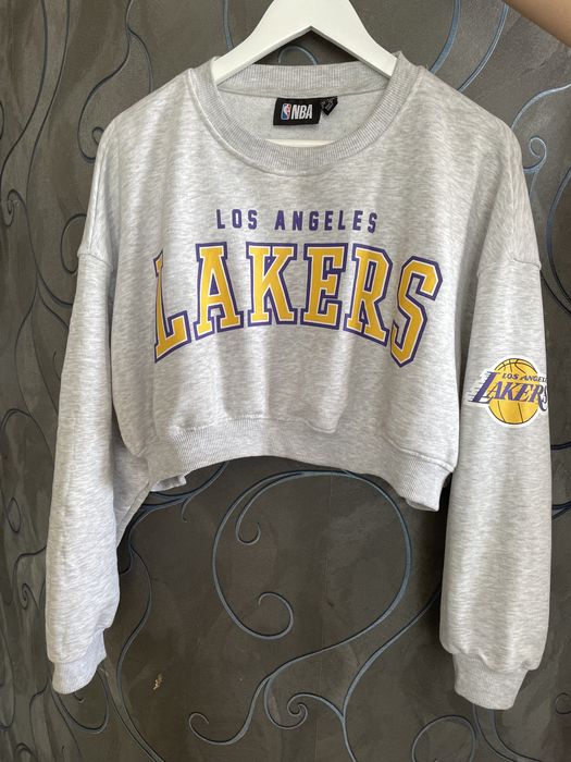 Укороченный свитшот Lakers NBA