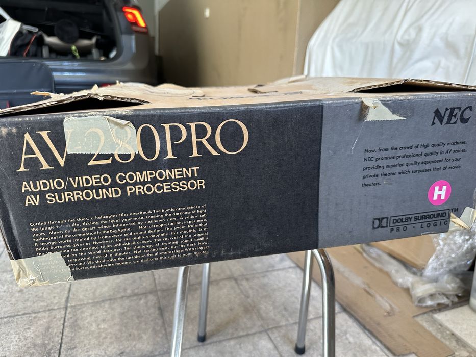 NEC AV-280PRO — Processador Surround