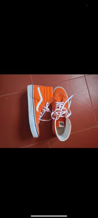 Vans high laranja
