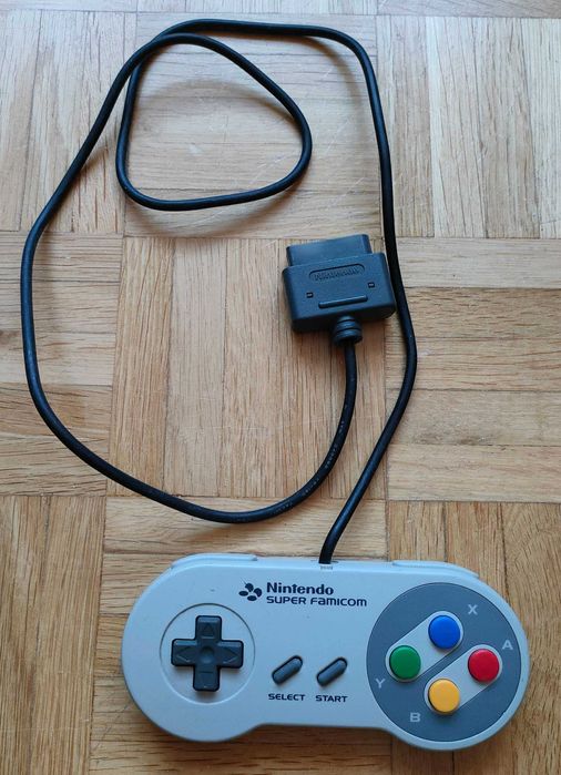 PAD sfami snes oryginał 100%ok nintendo joystick retro nes kolekcja