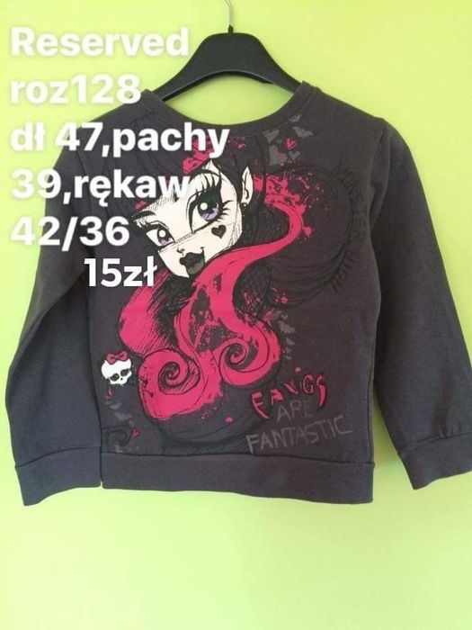 Zapraszam Reserved roz 128 stan idealny kup 2 to 1 Gratis