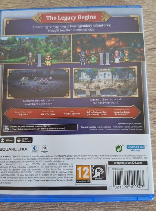 Dragon Quest I&II HD 2D Remake - PS5