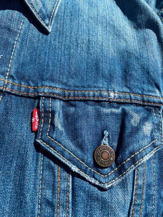 Kurtka jeansowa Levis Laguna Brach California denim SM sky blue katana