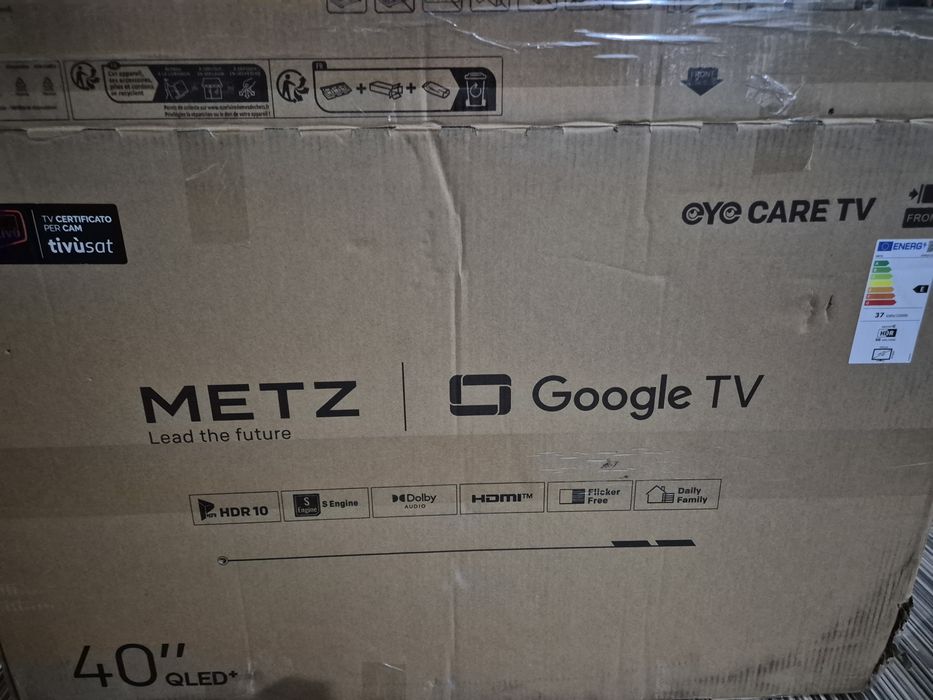 Telewizor Metz 40" QLED Smart TV Google TV 40MQF7000Z