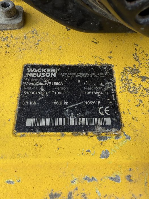 Zageszczarka płytowa wacker Honda