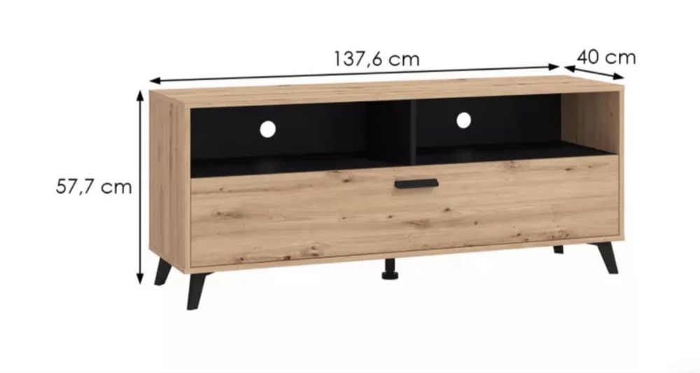 Meble do salonu – komplet 3-elementowy, stan bardzo dobry