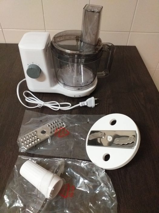 NOVO À ESTREIA Robot de cozinha,250 W,processador de alimentos,pica,corta,rala,em mão,veja zonas