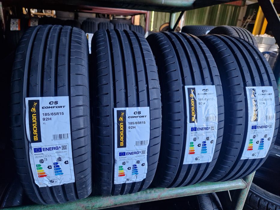 4x nowe opony letnie 185/65R15 Blacklion C5 Comfort XL, Rocznik 2026, Najwyższa przyczepność, Najlepszy stosunek/ jakość