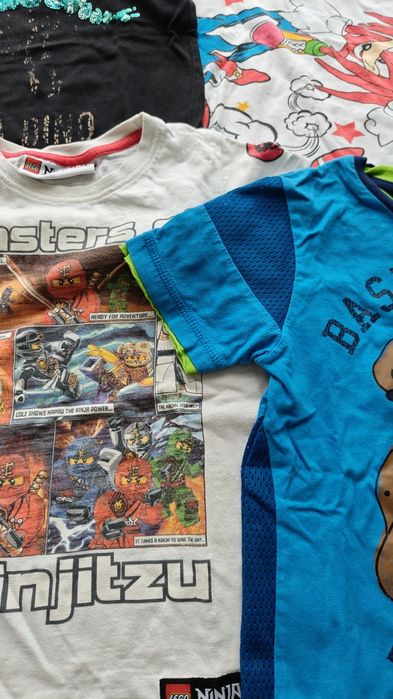 T-shirt 4 szt. 110