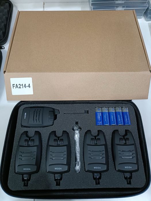 Набір сигналізаторів Weida 4 шт. + пейджер FA214-4