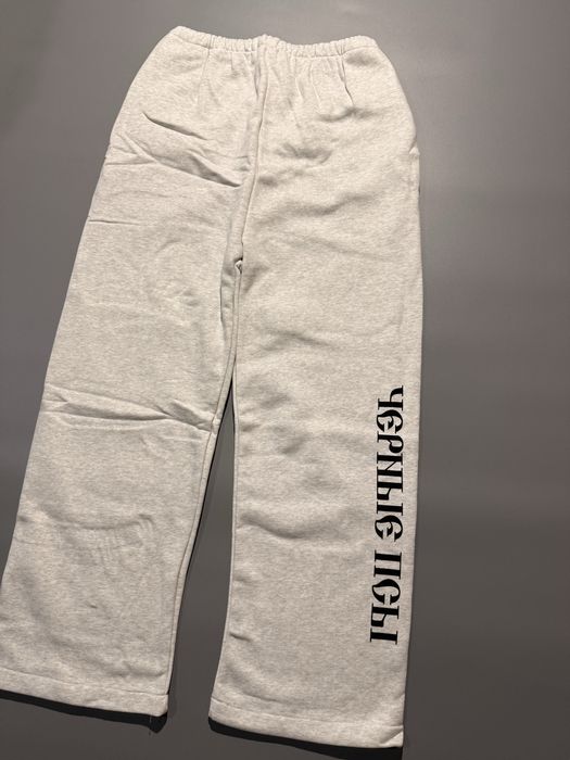 Штаны Yzy vultures kanye west Гоша Рубчинский чёрные псы opium