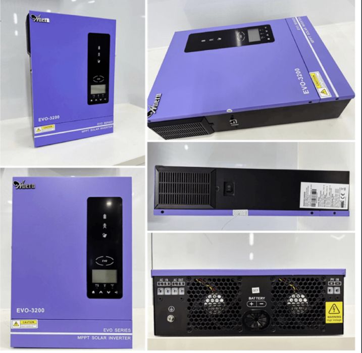 Гібридний інвертор Anern AN-SCI-EVO-3200, 24 В, 3000 Вт (безперебійник, UPS, ДБЖ)