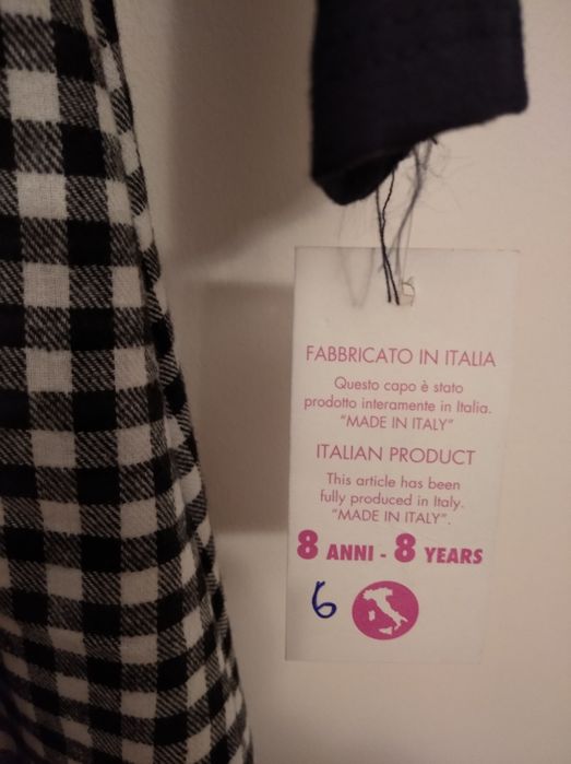 Vestido novo tamanho 8 anos