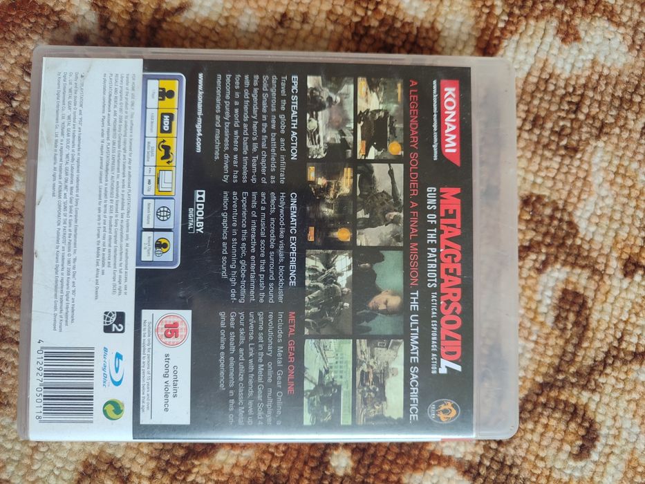 Metal gear solid 4.