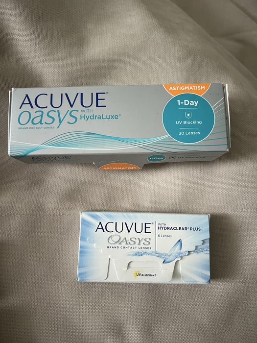 Soczewki kontaktowe Acuvue Hydraclear -4.5