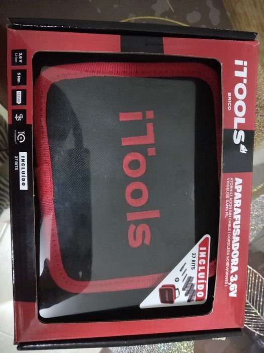 Itools Aparafusadora sem fio / Brico. Design ergonómico.