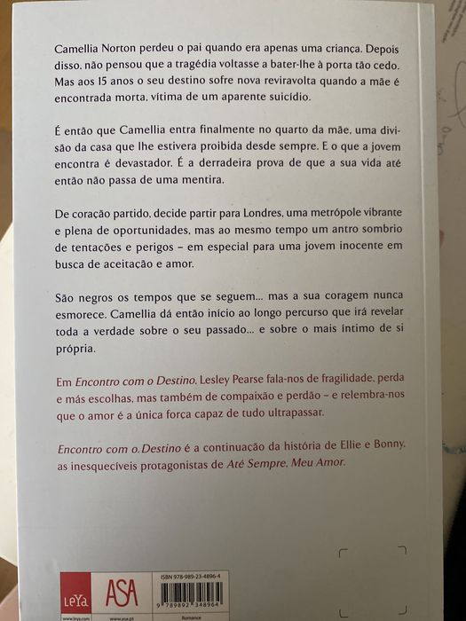 Livro: Encontro com o destino (Lesley Pearse)