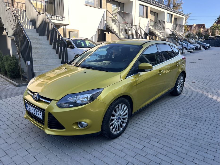 Ford Focus Ford Focus 1.6 EcoBoost 150 KM • 180 tys km • Bogata wersja • Zadbany