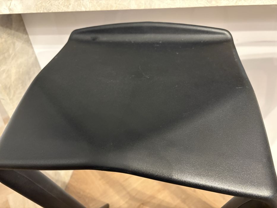 Hoker czarny stylowy 2szt.