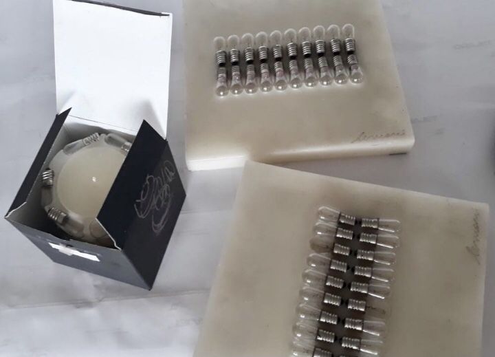 Bibelô vela quadros design NOVOS stock