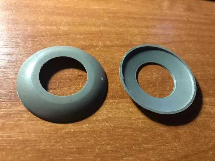 Rozeta 6 szt. maskująca do zaworu 1/2 " , osłonka