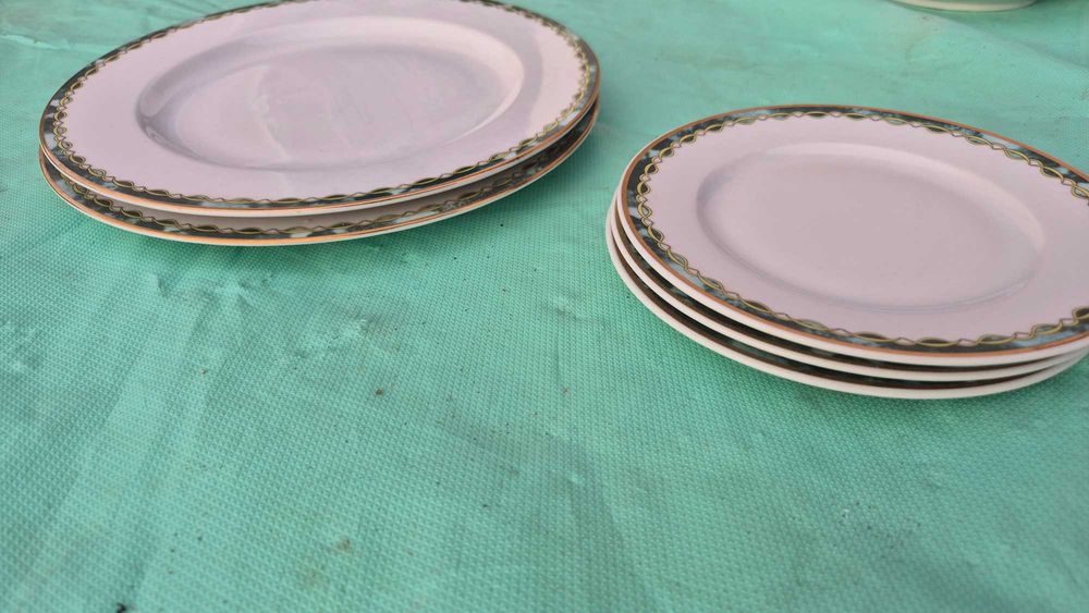 Zastawa porcelanowa antyk XXw Lubiana