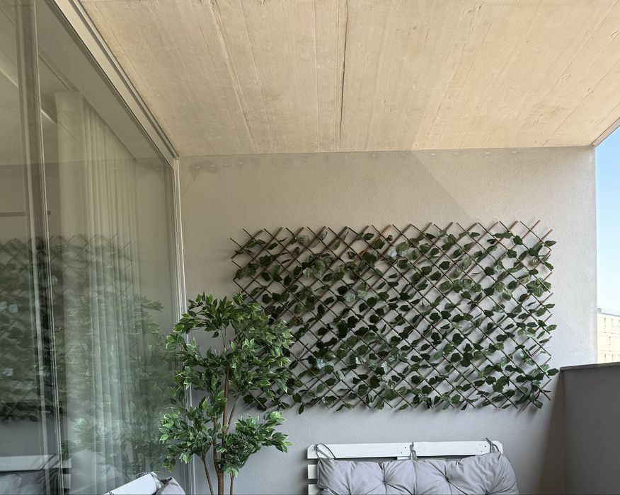 Treliça artificial de parede